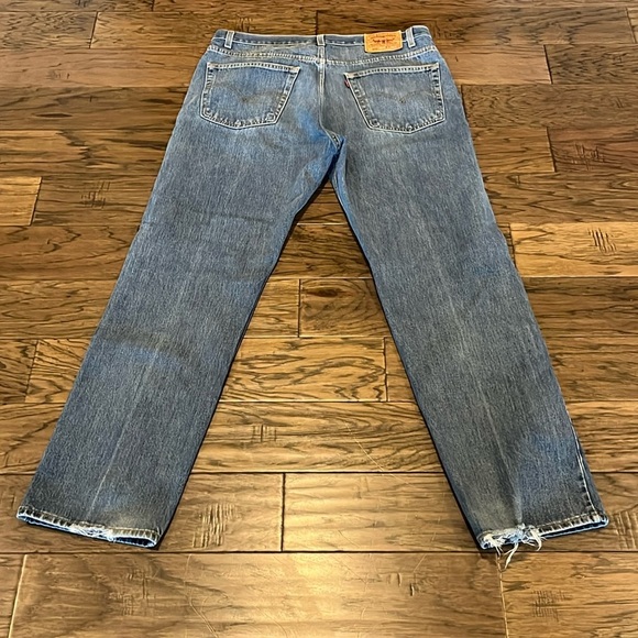 Vintage Levi’s 505 Regular Fit Straight Leg Size 40 x 32 - Picture 2 of 16
